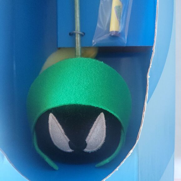 Vintage Marvin the Martian Fuzzy Bubble Thoughts Message Board NIB - Picture 2 of 10